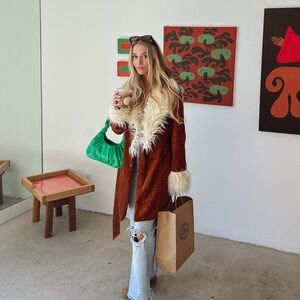 Penny Lane Show Me Your Mumu Chic Faux Fur Coat